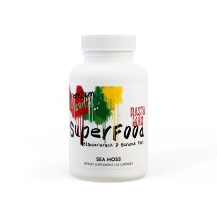 Rasta Man Sea Moss Supplement (60 Capsules)